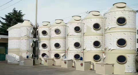 喷淋塔在工业废气处理行业都有哪些作用