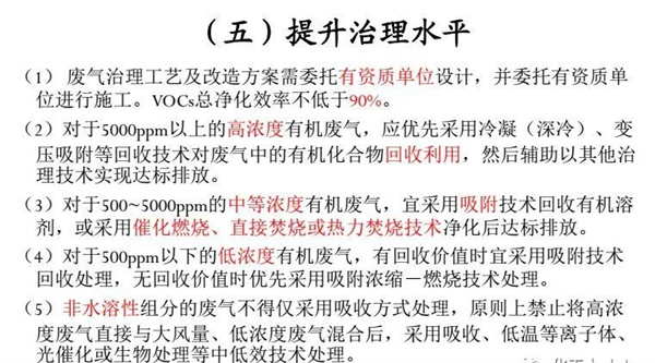 医药化工行业VOCs治理全过程控制要求及典型案例剖析